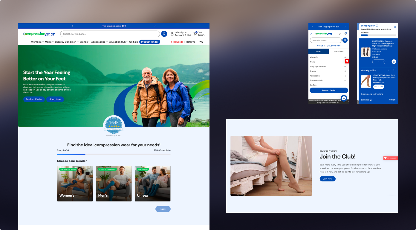 CompressionSale case study hero
